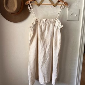H&M white/off white dress, size small, could also fit medium.